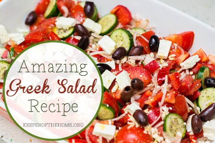 Amazing Greek Salad Recipe