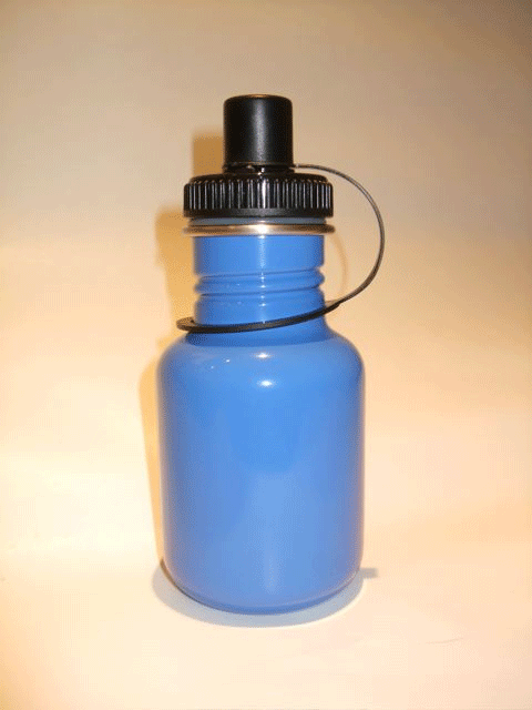 Blue-stainless-bottle