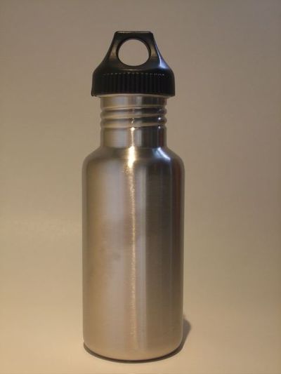 Silver bottle