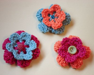 Crochet flowers