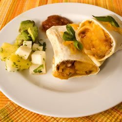 addictive sweet potato burritos