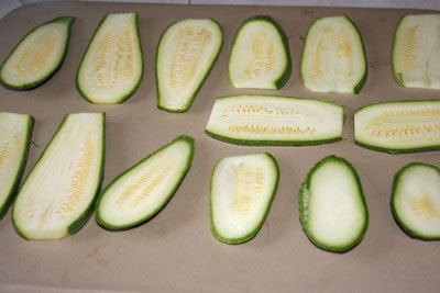 Easily distracted- I took this picture before making my zuchinni into pizzas- just imagine them with pizza toppings!