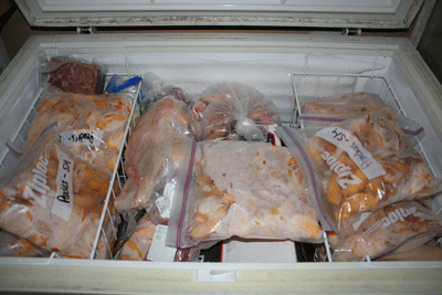 full freezer