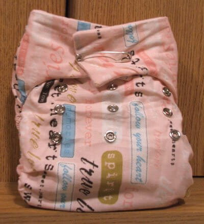 Diaper front (size large)