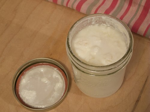 making kefir