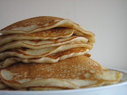 mount of pancakes