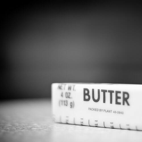 butter bw