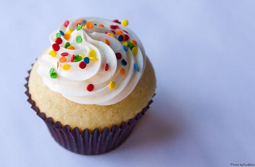 sugary cupcake