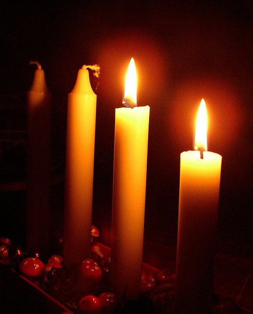 Advent candles