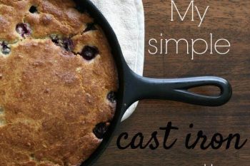 My Simple Cast Iron Care Routine