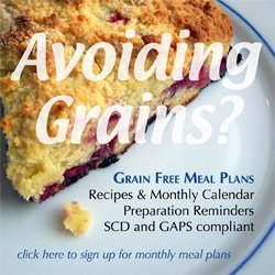grain free menu plan