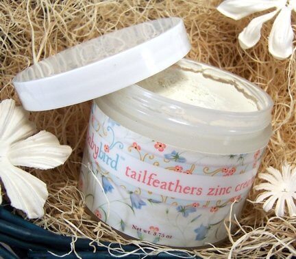 Baby Bird Tailfeathers Zinc Cream