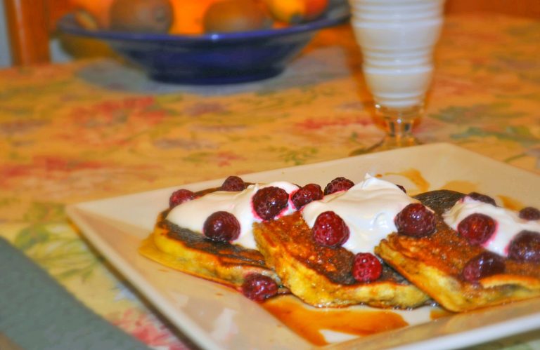 A Sweetheart’s Breakfast: Oatmeal Whole Wheat Pancakes and Homemade Pancake Syrup