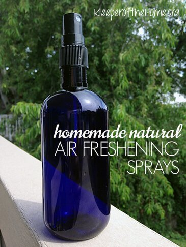 Two Recipes for Odor Eliminating, Air Freshing Sprays {Keeper of the Home}