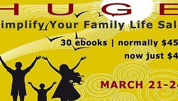 The Simplify Family Life Collection: $450 Worth of Ebooks for Only $47!