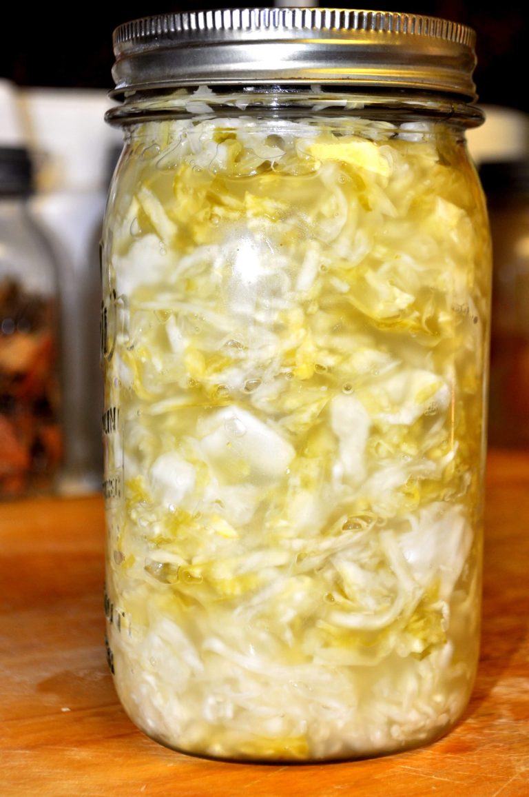 Preserving Food with the LacticAcid Fermentation Method Sauerkraut Tutorial Keeper of the Home