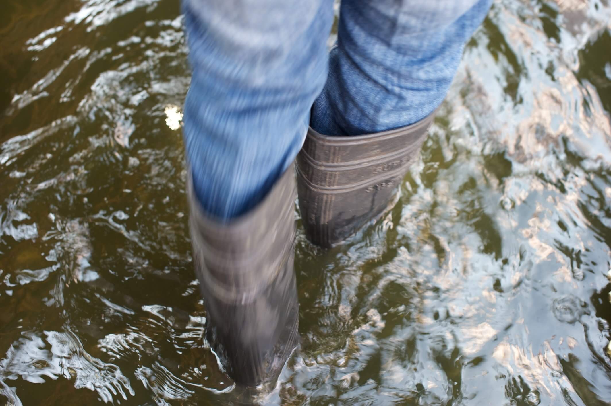 Of Rubber Boots, Self Pity and Ladders