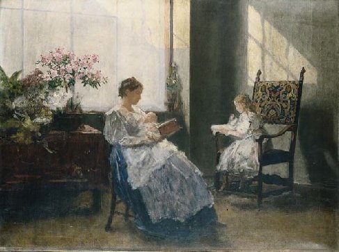 mother reading 1