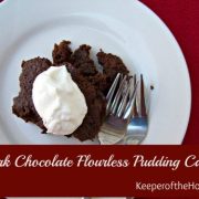 Dark Chocolate Flourless Pudding Cake: A Sweet Valentine Dessert 2
