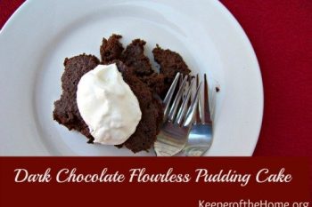 Dark Chocolate Flourless Pudding Cake: A Sweet Valentine Dessert 2