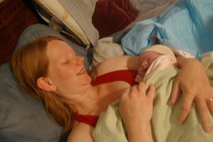 Mommy and Jacob birth