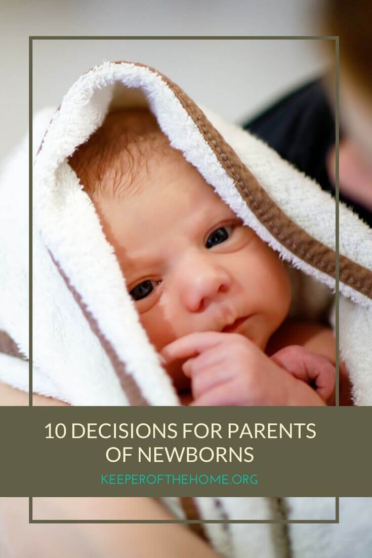 There are so many decisions for parents of newborns. Here's a great guide for making those decisions, explaining the options and considerations.