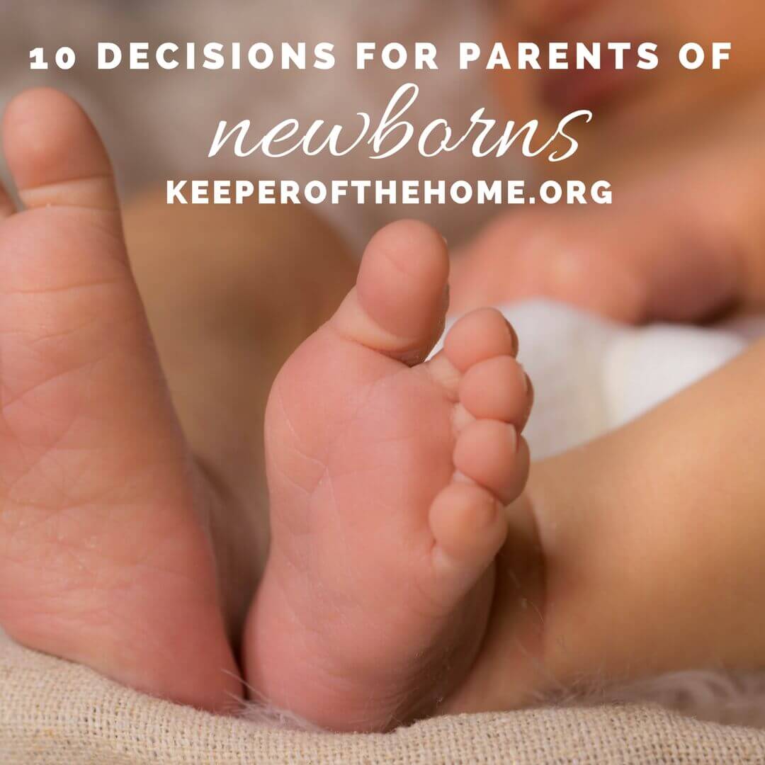 There are so many decisions for parents of newborns. Here's a great guide for making those decisions, explaining the options and considerations.