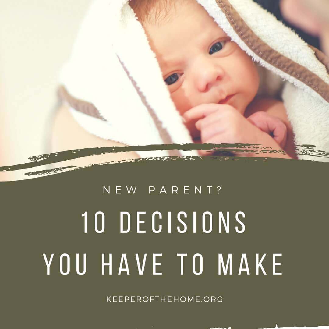 There are so many decisions for parents of newborns. Here's a great guide for making those decisions, explaining the options and considerations.