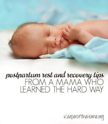 These postpartum rest and recovery tips are very invaluable – they're from a mom who unfortunately had to learn the hard way! Read this and take note so you can enjoy the first few weeks with your new baby – to the fullest! 