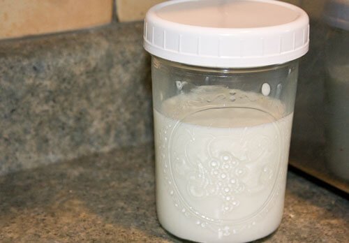 rehydrating kefir grains in milk
