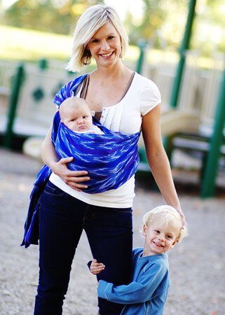 ring sling on back