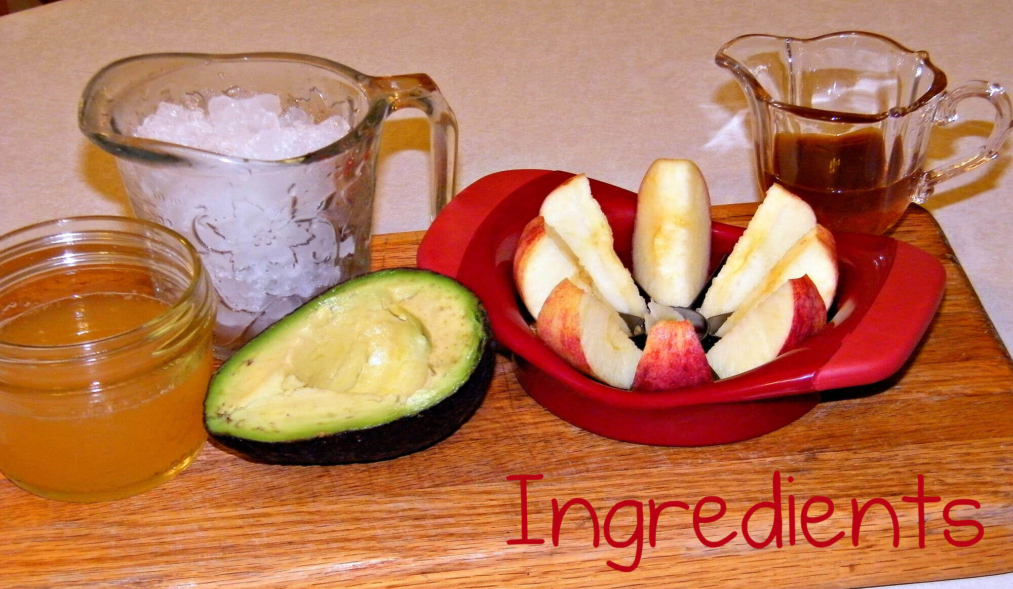 Applecado Ingredients