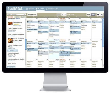 meal planner monitor