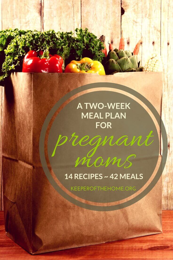 Meal planning is hard enough, but when you're pregnant it can feel impossible. This post has 14 recipes RIGHT HERE, along with 28 other ideas. So it's enough for two full weeks of eating, 3 meals a day...or 42 meals, however you eat them. :)