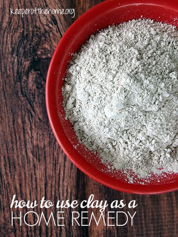 Clay As a Natural Home Remedy (Yes, Really) {Keeper of the Home}