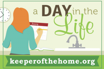 Day in the Life: Courtney (Homeschool Mom of a Baby, 2, 4, 5, 11 and 14 Year Old)