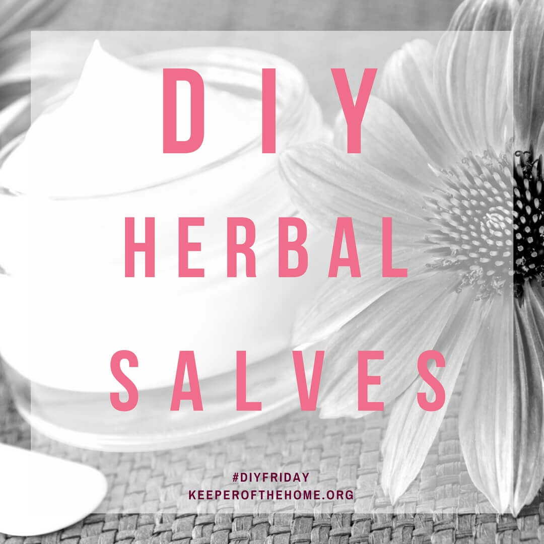 Herbal salves are wonderful to have on-hand. We have more than one DIY herbal salve recipe after we explain how you make one. Enjoy!