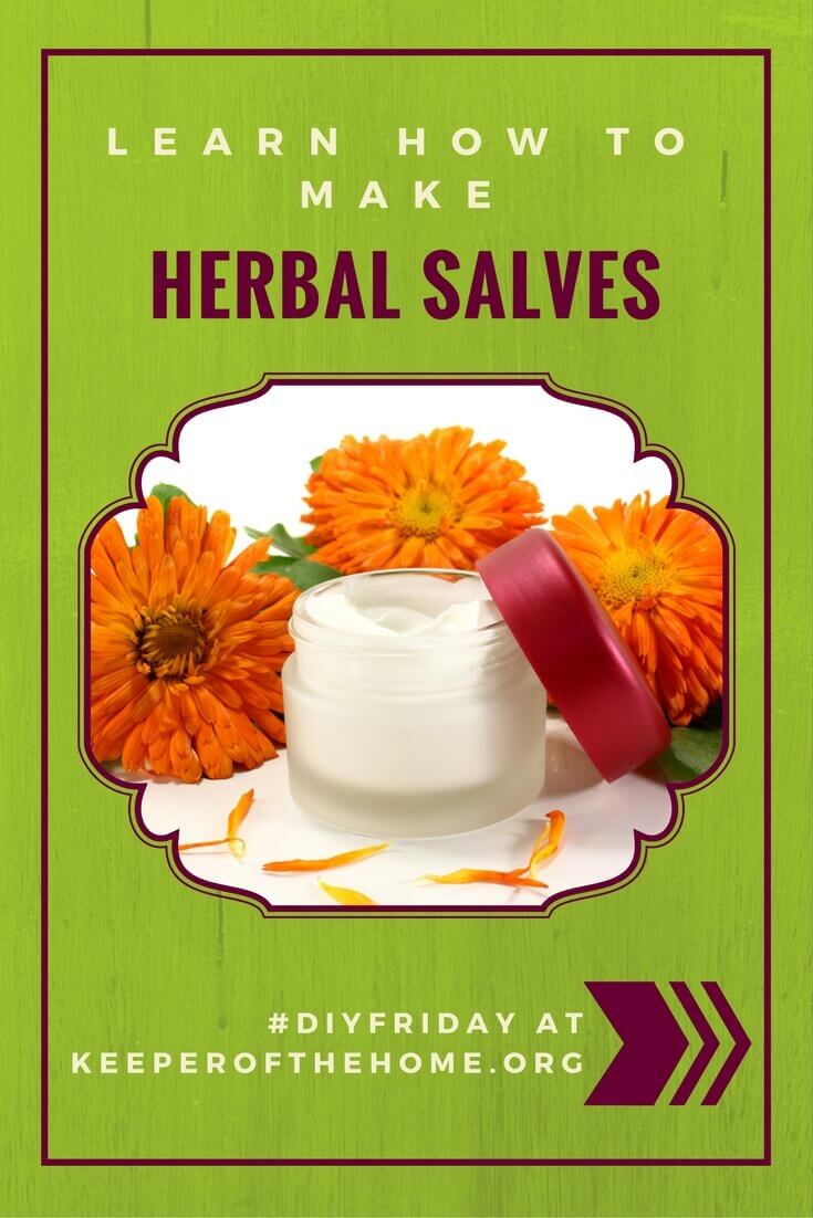Herbal salves are wonderful to have on-hand. We have more than one DIY herbal salve recipe after we explain how you make one. Enjoy!