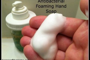 Homemade Antibacterial Foaming Hand Soap 1