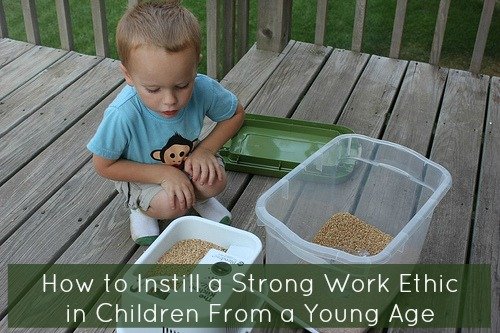 Do you worry about your kids' futures? Here's some tips to help you install a strong work ethic in children from a young age. 