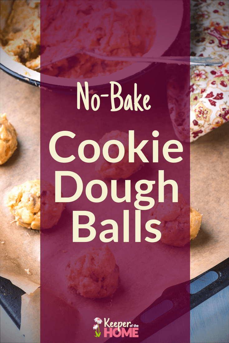 No-Bake Cookie Dough Balls