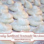 Naturally-Sweetened Homemade Marshmallows {A Fun Holiday Treat} 2