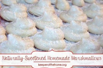Naturally-Sweetened Homemade Marshmallows {A Fun Holiday Treat} 2