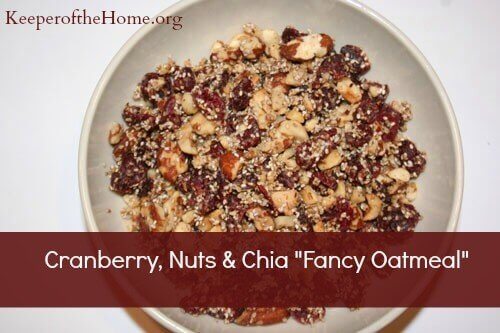 cranberry oatmeal fancy oatmeal