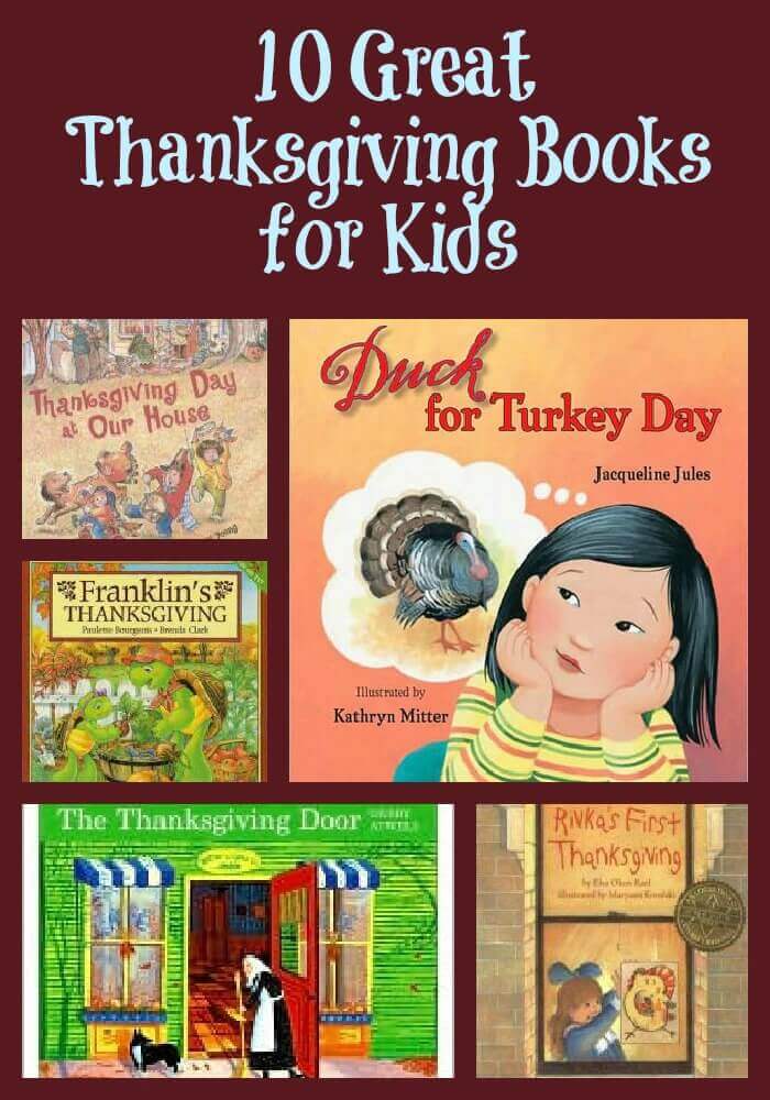 thanksgiving books kids