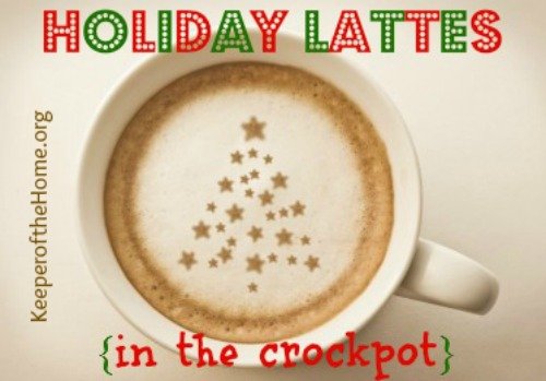 Holiday Lattes in the Crock Pot {with Free Printables!} 4