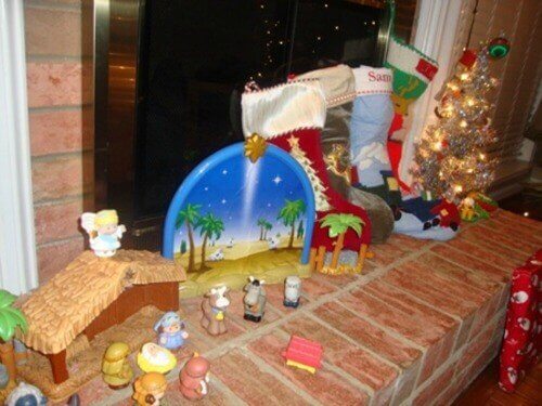 childrens nativity set
