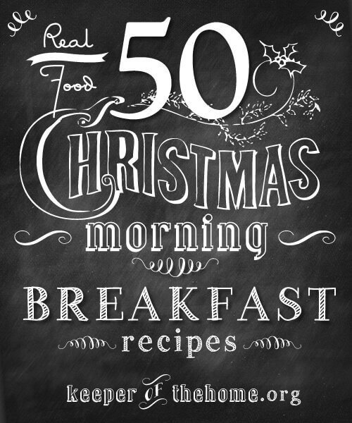 Make your Christmas morning even better with these 50 real food Christmas breakfast recipes! Filling up on wholesome food will help sustain you throughout all the excitement. 