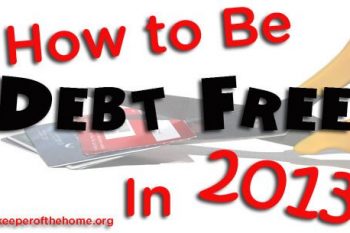 How to Be Debt-Free in 2013 3