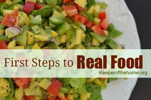 First Steps to Real Food